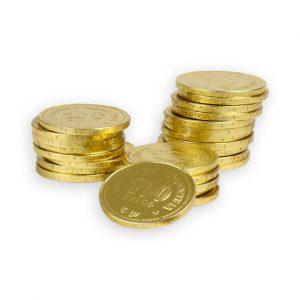 MONEDAS PIRATAS DE CHOCOLATE X UNI.