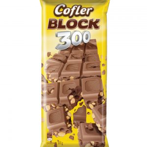 CHOCOLATE COFLER BLOCK X 300G. (2222)