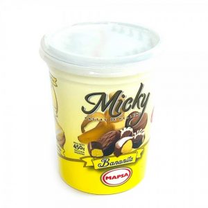 PASTA PARA RELLENO MAPSA "MICKY" SABOR BANANA X 450G. (1510)