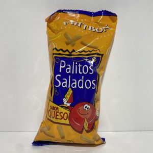 PALITOS SALADOS SABOR QUESO "FRITBON" X 120G.