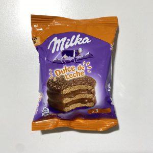 ALFAJOR MILKA DULCE DE LECHE X 70G TRIPLE. (1665)