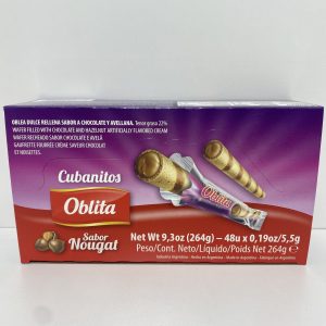 CUBANITOS OBLITA SABOR NOUGAT X 48 UNI. (1278)