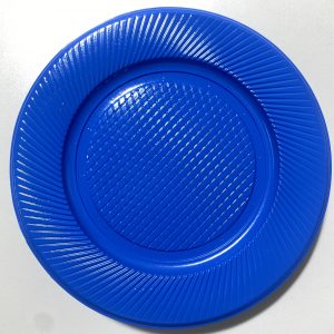 PLATOS DESCARTABLES AZUL 17 CM X 50 UNI. (1259)