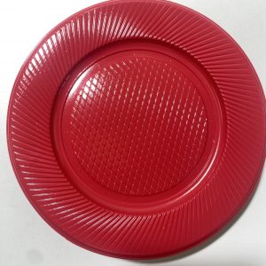 PLATOS DESCARTABLES ROJO 17 CM X 50 UNI. (1259)