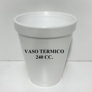 VASO TERMICO 240 CC. X 25 UNI. (1174)