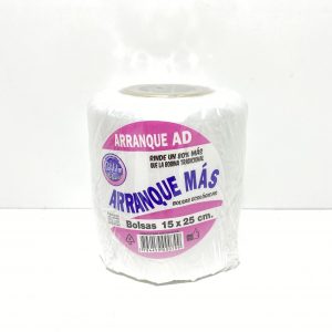 ROLLO BOLSAS DE ARRANQUE 15 X 25 CM. APROX. 500 BOLSAS (2029)