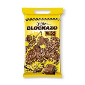 CHOCOLATE COFLER BLOCKAZO X 1 KG. (2478)