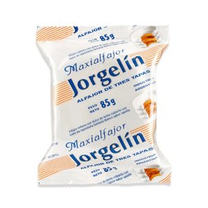 ALFAJOR JORGELIN BLANCO X 85G.