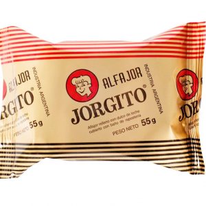 ALFAJOR JORGITO CHOCOLATE X 55G.