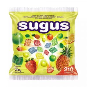 CARAMELOS MASTICABLES SUGUS X 700G.