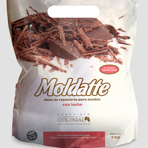 CHOCOLATE MOLDATTE CON LECHE X 1 KG.
