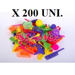 JUGUETES PARA PIÑATA STASIO X 200 UNI.