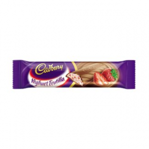 CHOCOLATE CADBURY YOGHURT FRUTILLA X 29G. (1185)