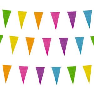 GUIRNALDA BANDERINES MULTICOLOR X 3.60 MTS. (1476)