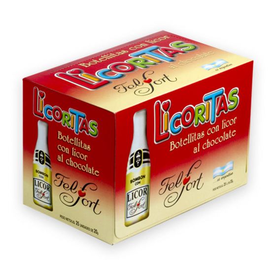LICORITAS FELFORT X CAJA 25 UNI. Gonic