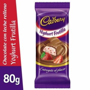 CHOCOLATE CADBURY YOGHURT FRUTILLA X 82G. (2420)
