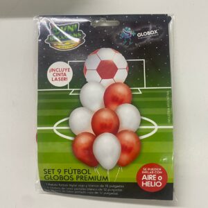 SET 9 GLOBOS PREMIUM FUTBOL (6239)