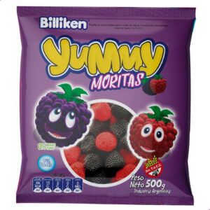 GOMITAS YUMMY MORAS X 500 GR. (3487)