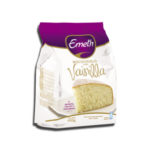 PREMEZCLA BIZCOCHUELO EMETH SABOR VAINILLA X 450G. (3564)