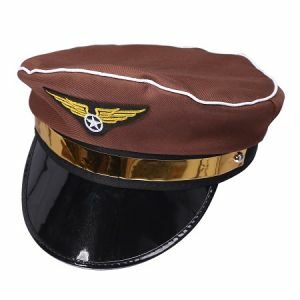 GORRO AVIADOR MARRON PARTY STORE (6618)