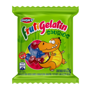 GOMITAS MISKY FRUTIGELATIN SAURIOS X 12 UNI. (3506)