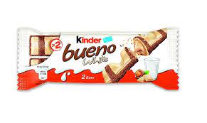 KINDER BUENO WHITE 43GR.  X UNI.