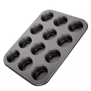 MOLDE TEFLON CUPCAKE X 12.
