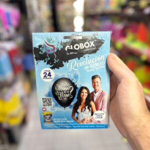 SET DE GLOBOS REVELACION DE SEXO CELESTE "DILAX"