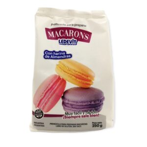 PREMEZCLA PARA MACARONS X 250 GR. "LEDEVIT"