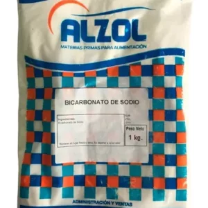 BICARBONATO DE SODIO X 1 KILO. "ALZOL"