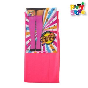 Medias bucaneras 68 cm. neon fluo "party store"