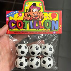 PELOTITAS FUTBOL X 6 UNID. ROTTI