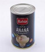 PULPA DE ANANA EN LATA X 900 GRS. "BAHIA"