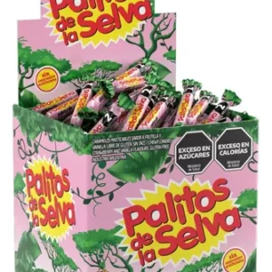CARAMELO MASTICABLE PALITOS DE LA SELVA X 480GR. TUTTI FRUTTI