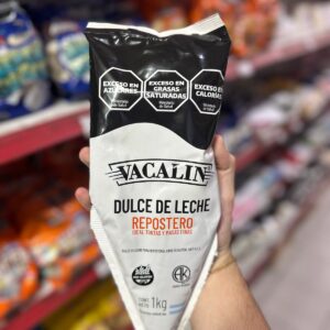 MANGA DULCE DE LECHE VACALIN REPOSTERO X 1KG.