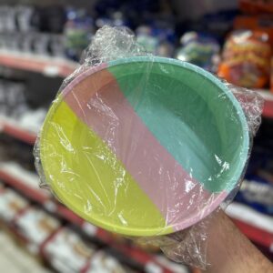 MOLDE SILICONA TRICOLOR REDONDO