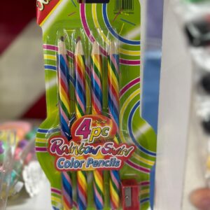 LAPIZ COLOR ARCOIRIS RAINBOW X 4 UNI.