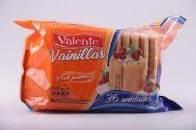VAINILLAS VALENTE X 36UNI.
