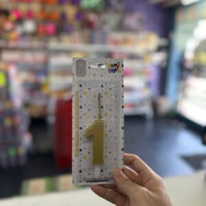 VELA BENGALA N° DORADA CHISPAS