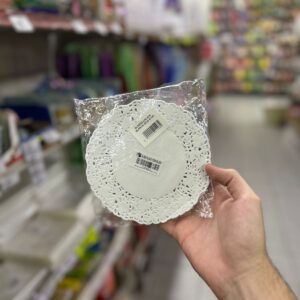 BLONDA DE PAPEL CALADA 15CM. (1498)