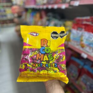 CARAMELOS MASTICABLES RICOMAS FRUTILLA Y LIMON X 280 GR.