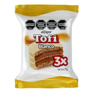 ALFAJOR TOFI TRIPLE BLANCO