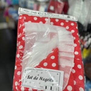 SET NEGRITA DISFRAZ PATRIO