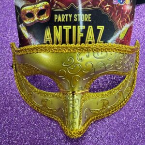 Antifaz Fancy dorado (3948)