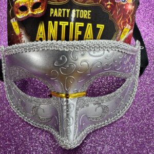 Antifaz Fancy plateado (3947)