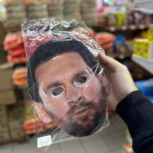 MASCARA ARGENTINA LEO MESSI