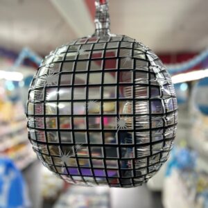 Globo forma bola disco (4102)