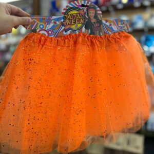 Tutu 30 cm adulto naranja fluo (2655)