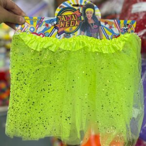 Tutu 30 cm adulto amarillo fluo (4023)