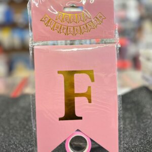 Banderin fc estamping rosa